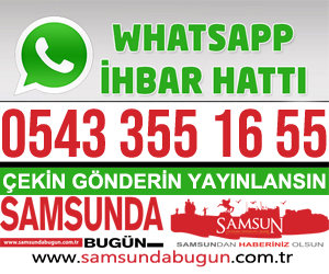 Samsunda Bugün Whatsapp İhbar Hattı