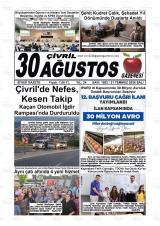 ÇİVRİL 30 AĞUSTOS