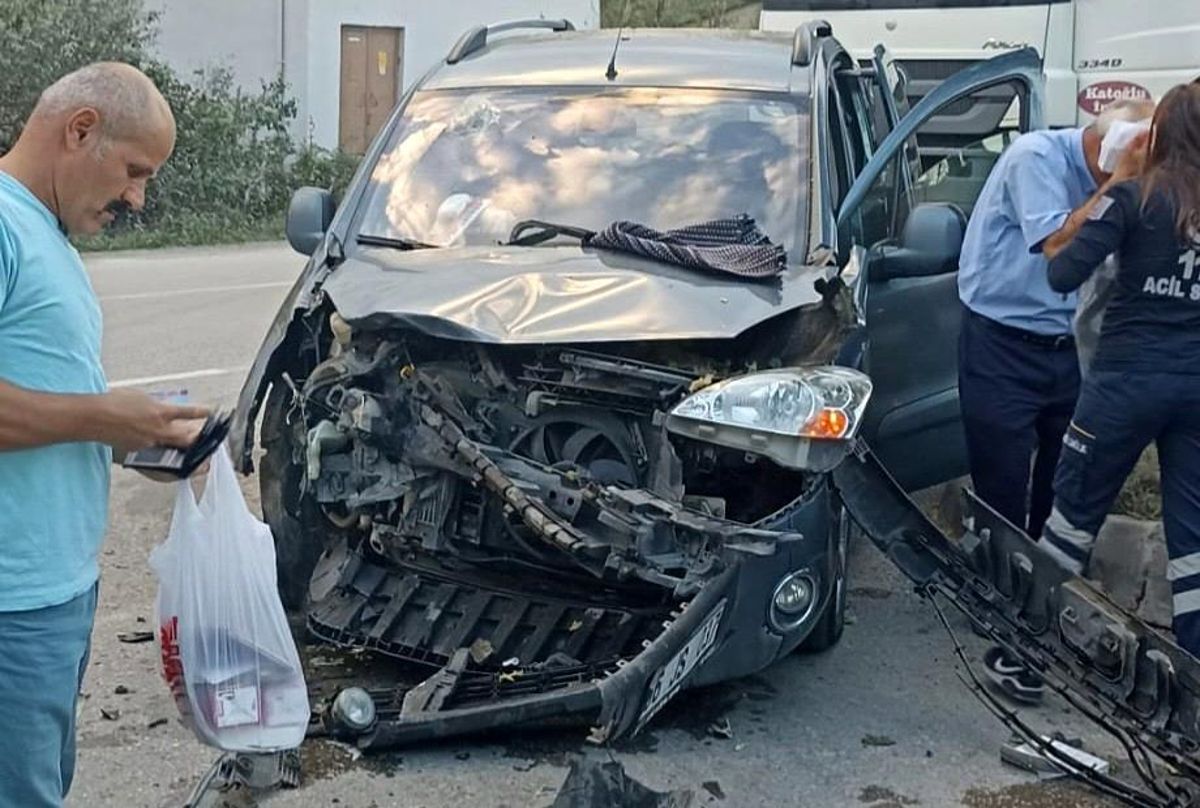 Samsun’da trafik kazası: 4 yaralı