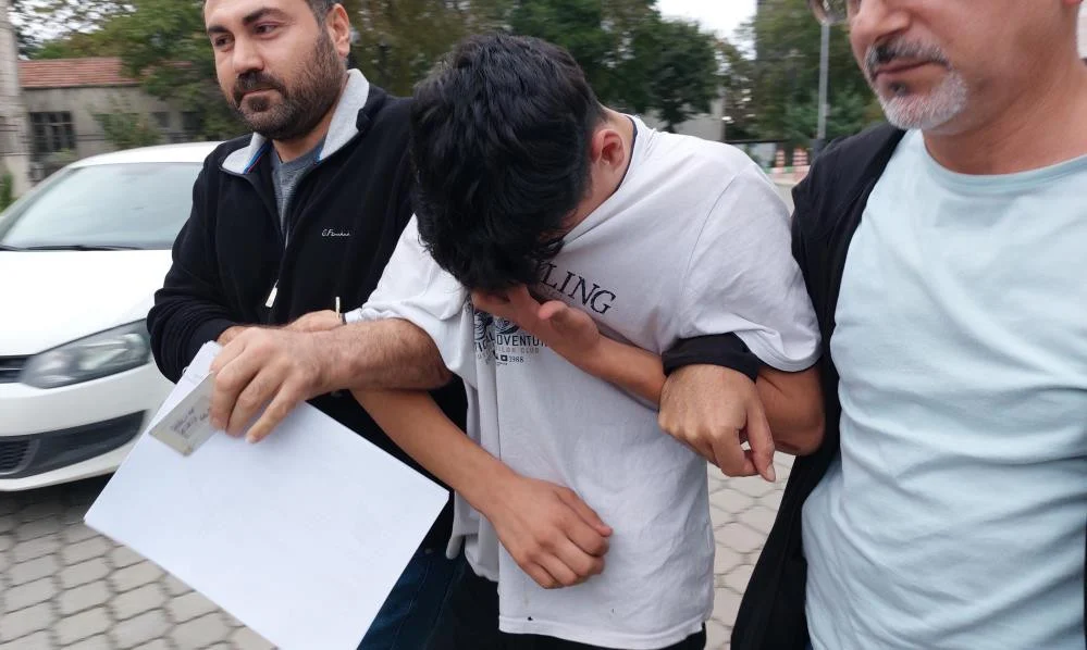 Tüfekle taksiyi gasp eden 17 yaşındaki çocuk tutuklandı