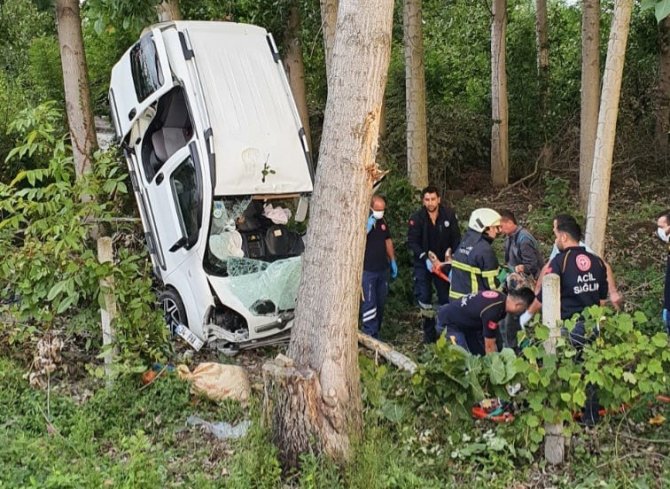 Samsun’da trafik kazası: 4 yaralı