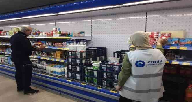 Canik’te zabıtadan hijyen ve etiket denetimi
