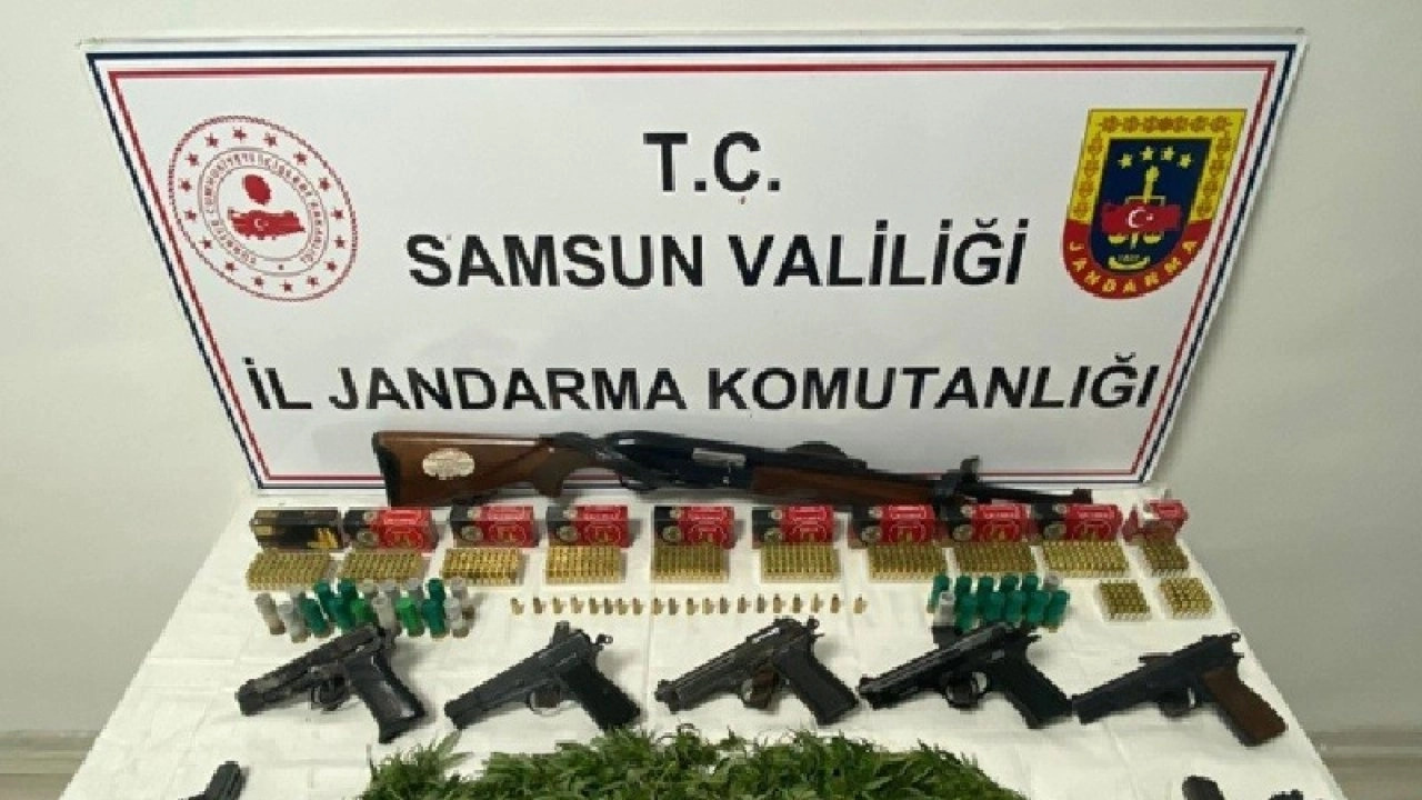 Samsun’da Jandarmadan 27 olayda 29 şüpheliye gözaltı