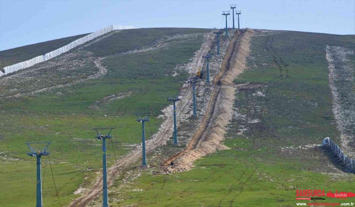 Akdağ Kayak Merkezi kış sezonuna hazırlanıyor