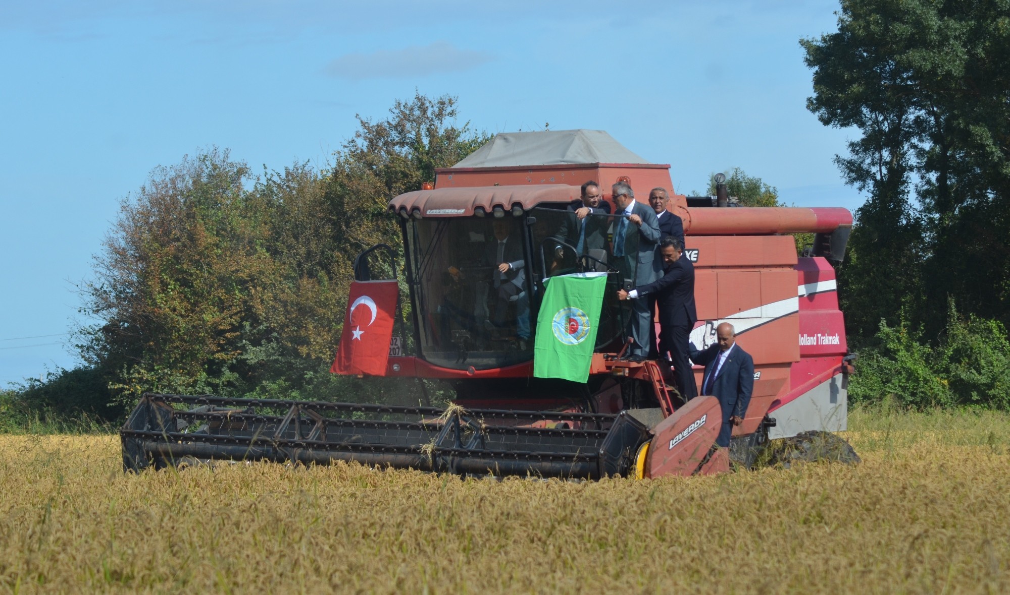 Bafra Ovası’nda “8. Çeltik Hasat Şenliği”