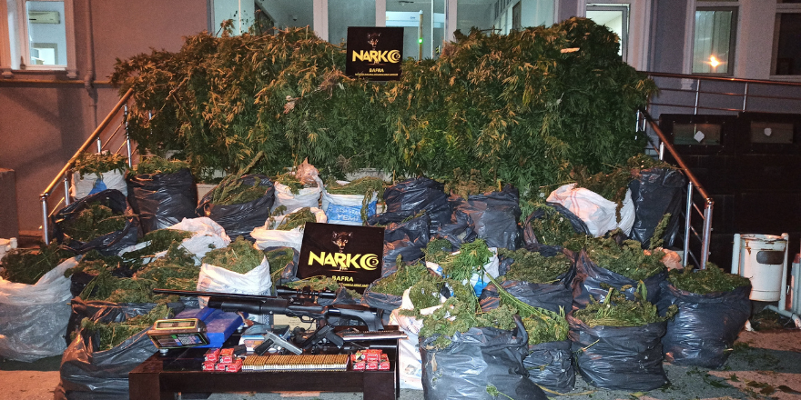 Bafra’da zehir tacirlerine büyük darbe