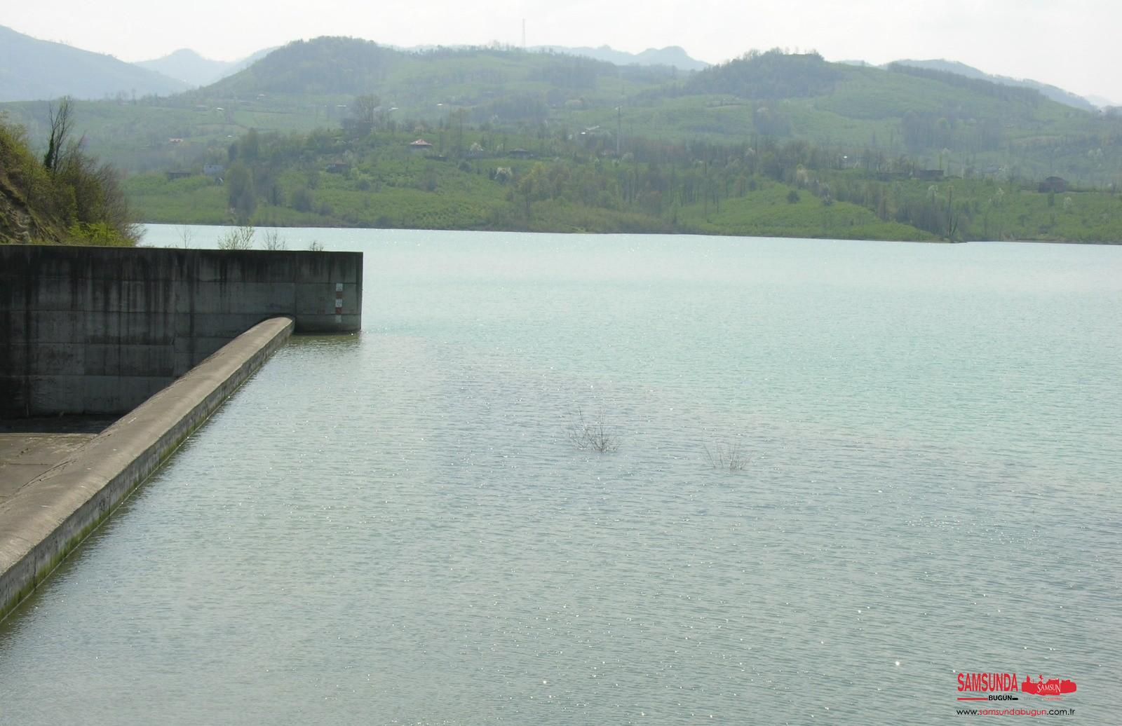 Yağışlar Samsun barajlarını doldurdu