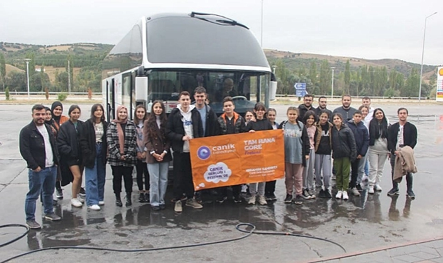 Canikli gençler ‘Tam Bana Göre Festival’de