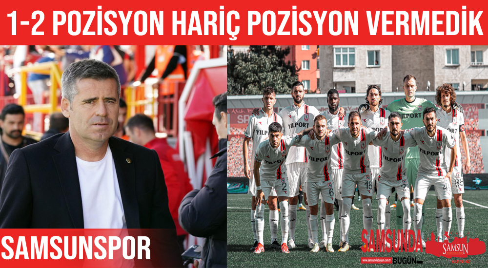 Eroğlu: ‘1-2 pozisyon dışında pozisyon vermedik’