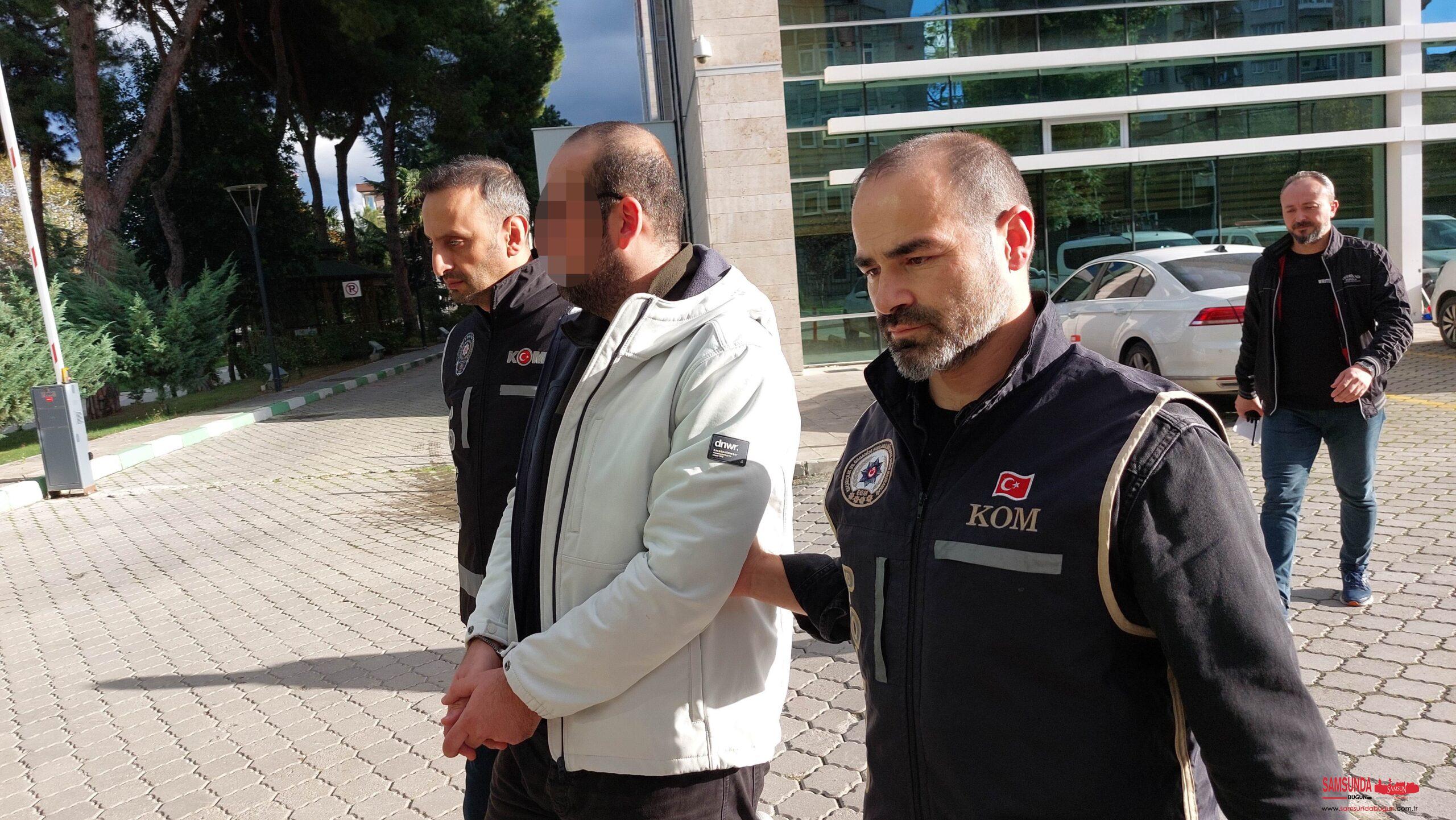 Gazi Turgut Arslan operasyonunda Samsun’da 1 kişi tutuklandı