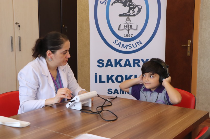 Samsun’da okullarda işitme taraması başladı