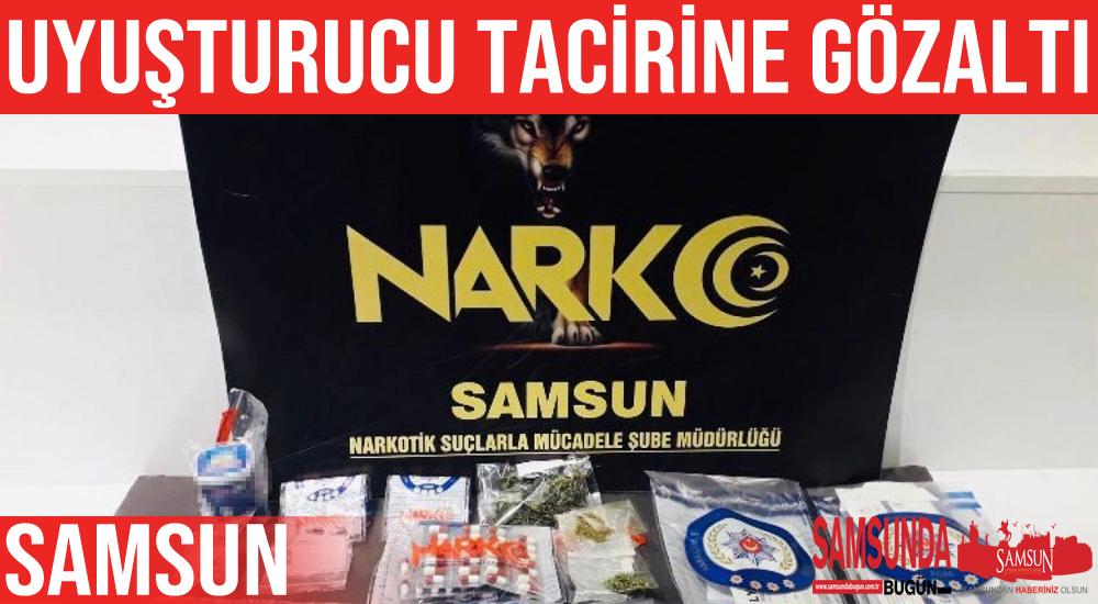 Samsun’da uyuşturucu ticaretine 1 gözaltı