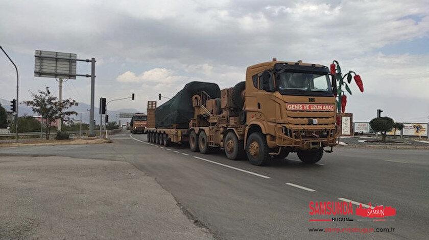 Sınır ötesine tank ve zırhlı araç sevkiyatı
