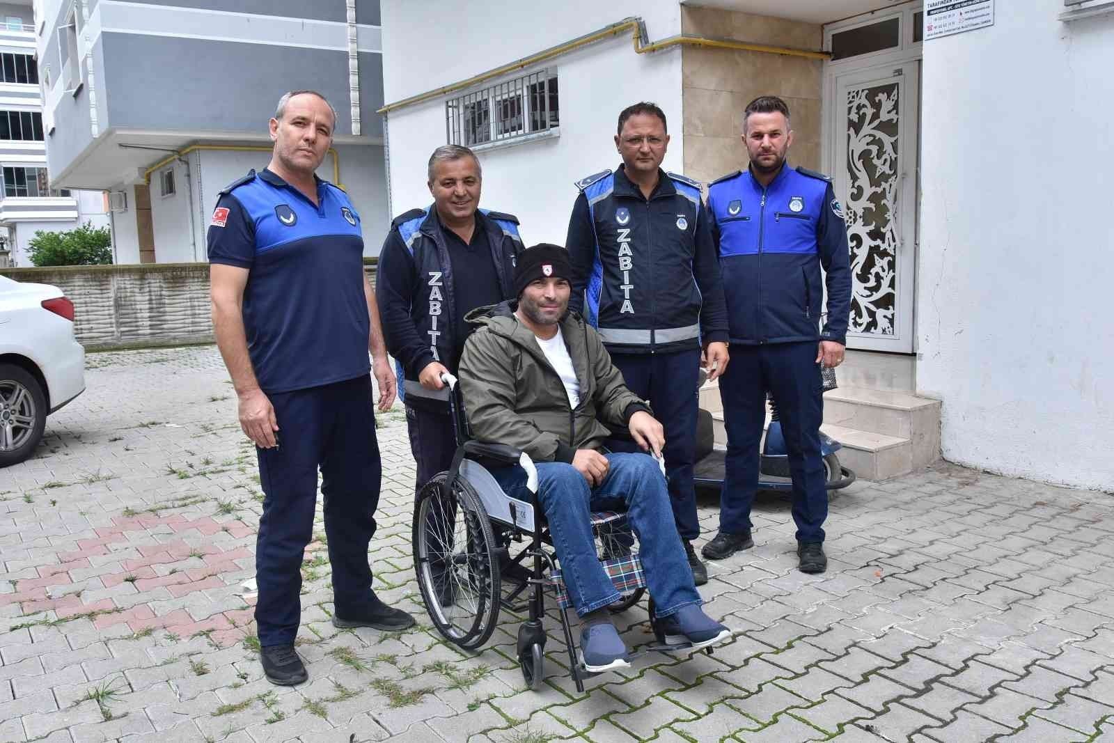 Tekkeköy’de zabıtasından örnek davranış