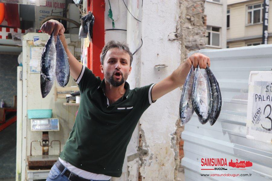 Samsun’da vatandaş palamut stokluyor