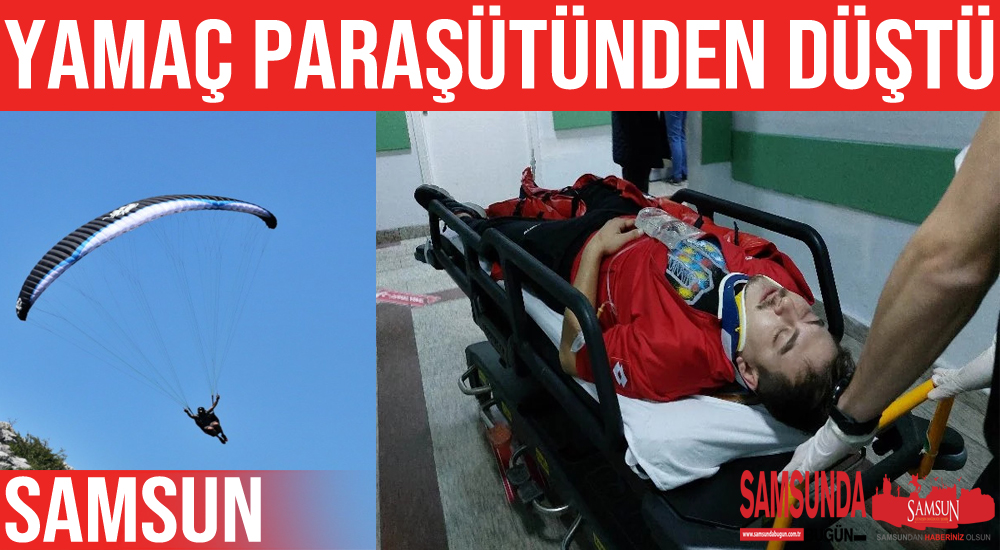 Yamaç paraşütü ile düşen uzman çavuş ölümden döndü