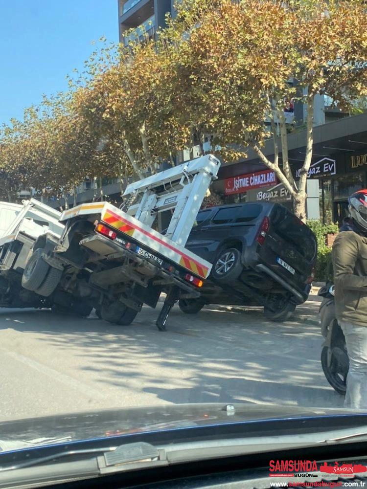 Bursa’da trafik çekicisinin iş kazası