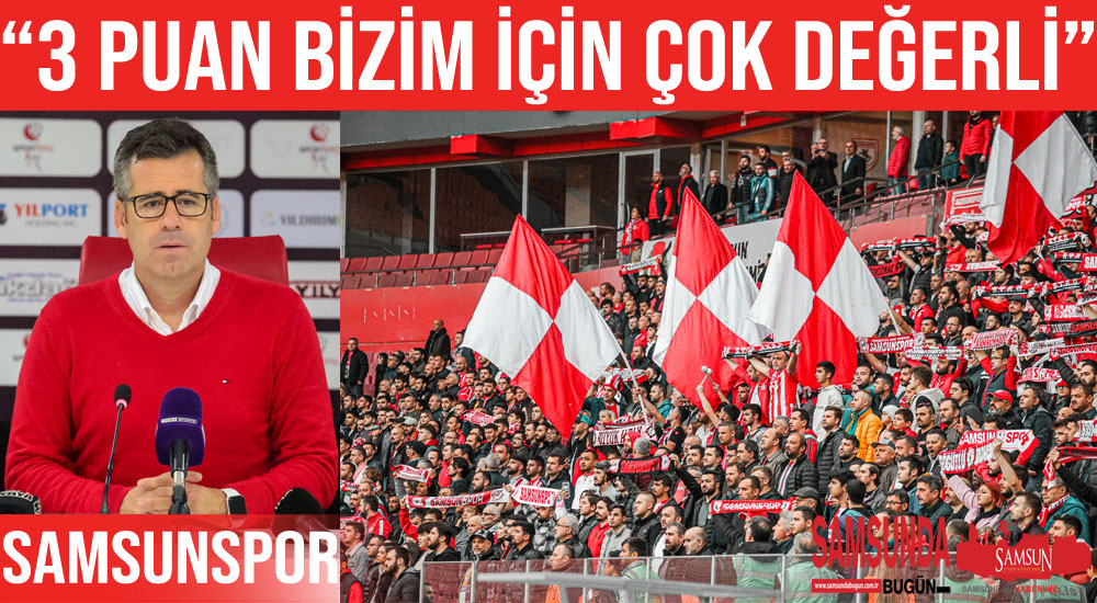 Eroğlu: “Kazandığımız 3 puan bizim için çok değerli”