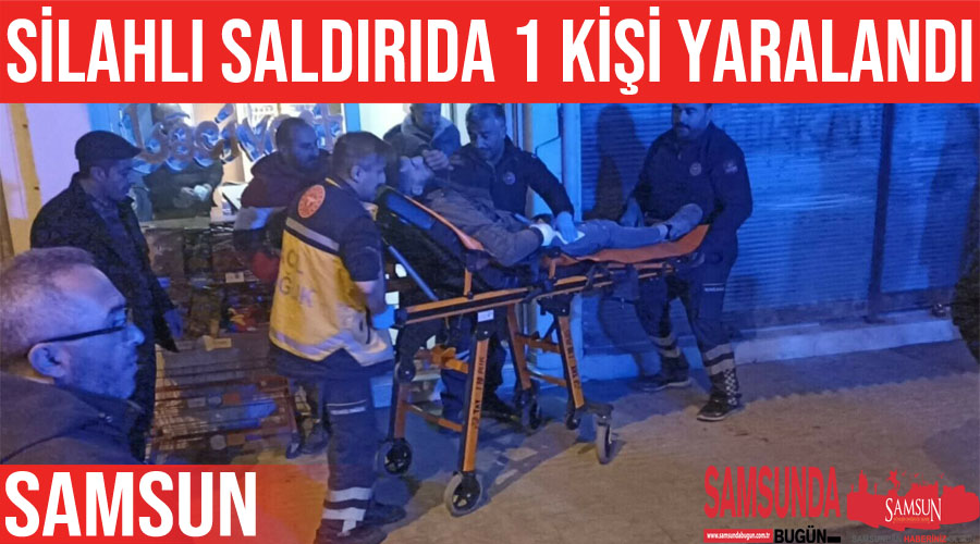 Büfeye silahlı saldırıda 1 kişi yaralandı