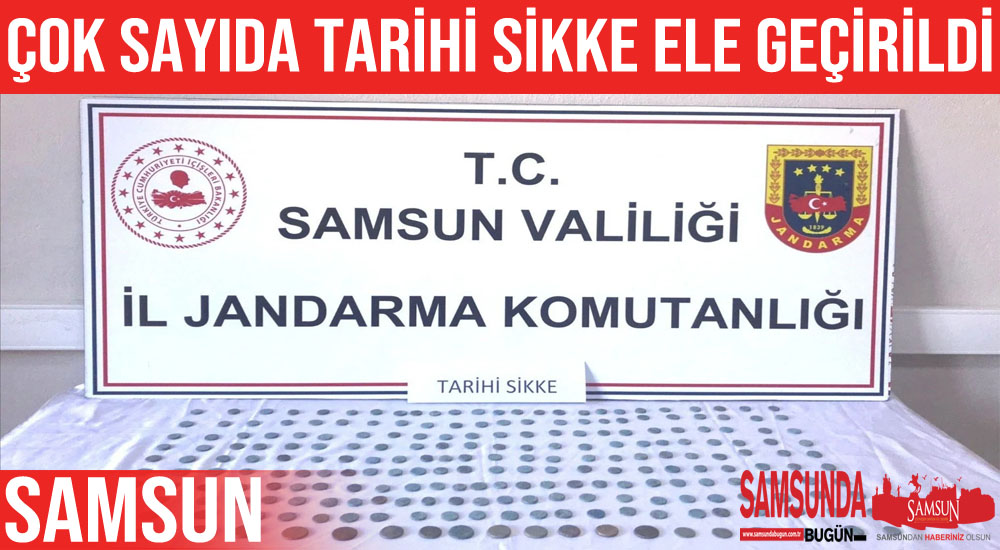 Samsun’da tarihi eser operasyonu