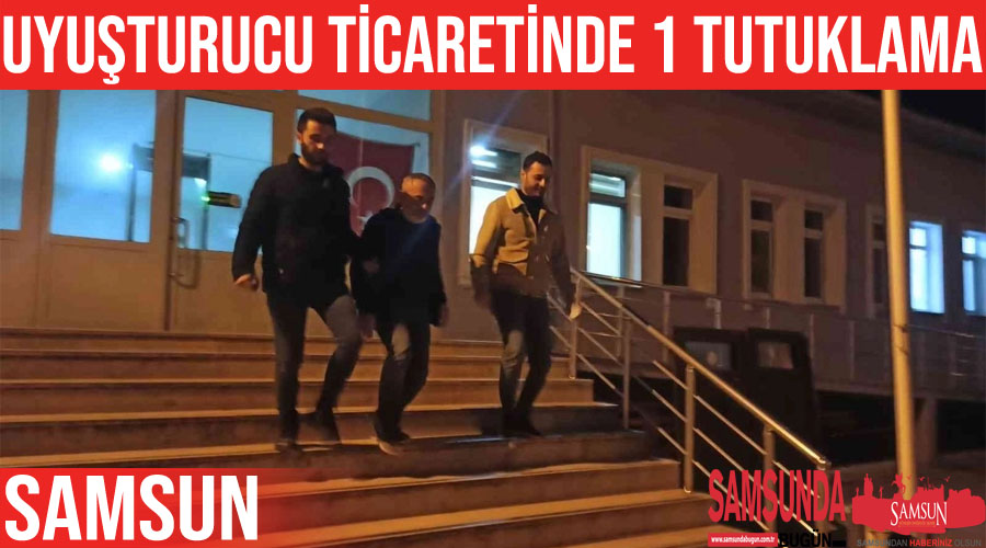 Uyuşturucu ticaretine 1 tutuklama