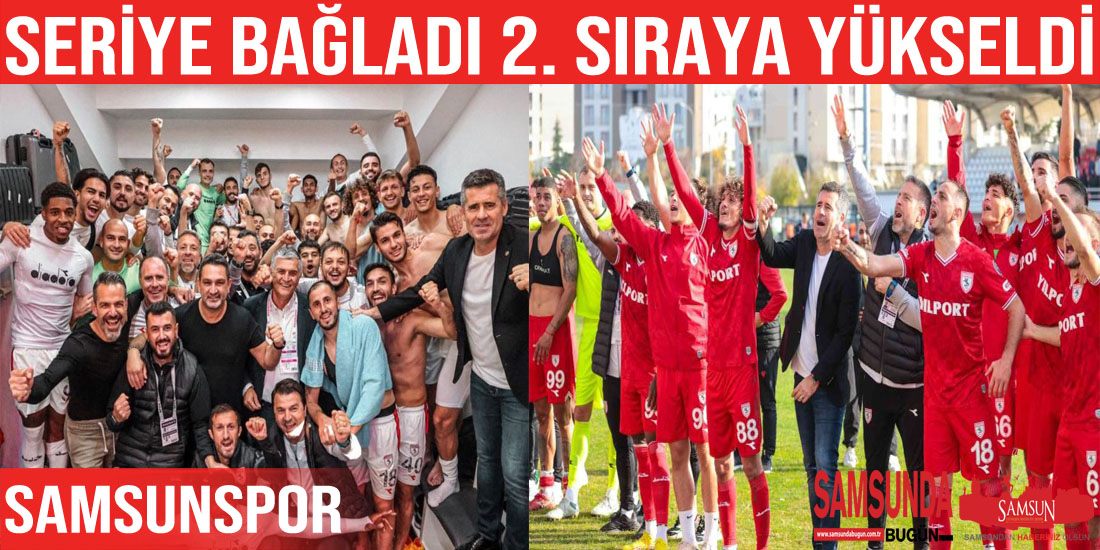 Samsunspor seriye bağladı