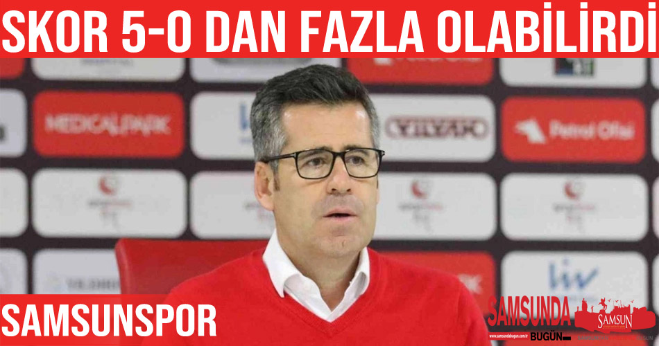 Hüseyin Eroğlu: “Skor 5-0’dan daha fazla da olabilirdi”