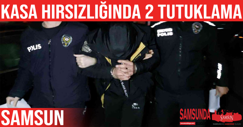 Otelin kasasından hırsızlık yapan 2 kişi tutuklandı