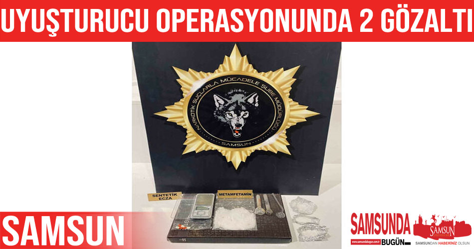 2 kişi uyuşturucu ticaretinden gözaltına alındı
