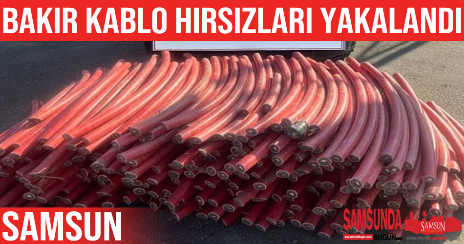 Şantiyeden bakır kablo çalan 6 kişi yakalandı