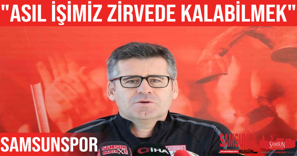 Eroğlu: “Asıl işimiz zirvede kalabilmek”