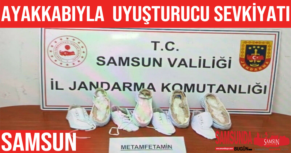 Samsun’da 1 kilo 450 gram uyuşturucu ele geçirildi