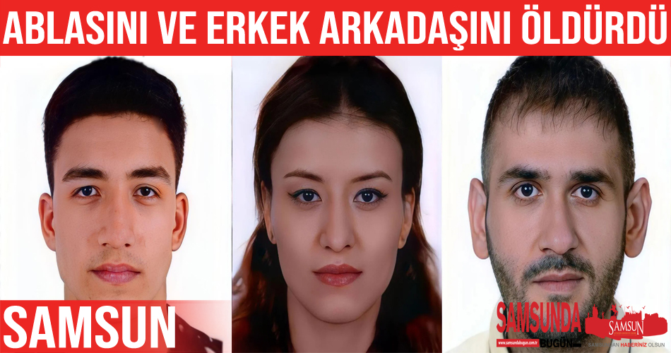 Ablasını ve erkek arkadaşını öldürüp kendini ihbar etti