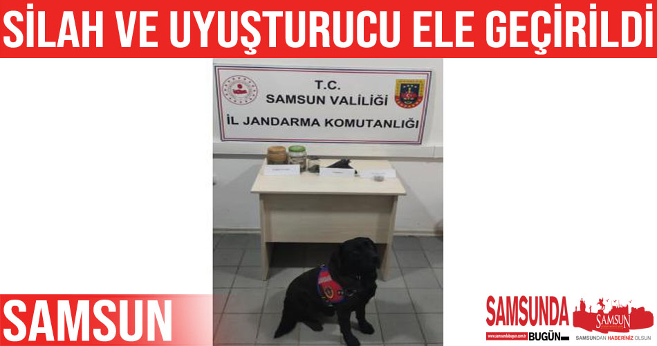 19 Mayıs’ta tabanca ve uyuşturucu ele geçirildi