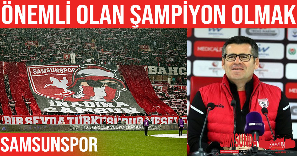 Eroğlu: “Şu an lideriz, önemli olan şampiyon olmak”