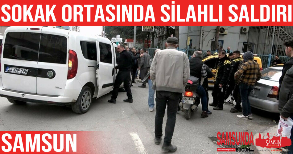 Sokak Ortasında Silahlı Saldırı