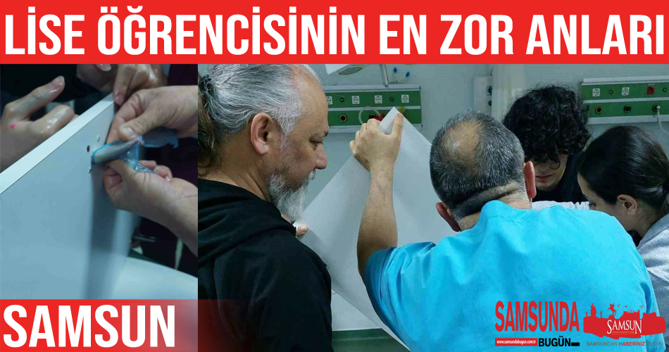 Parmağının sıkıştığı dolap kapağıyla hastaneye kaldırıldı