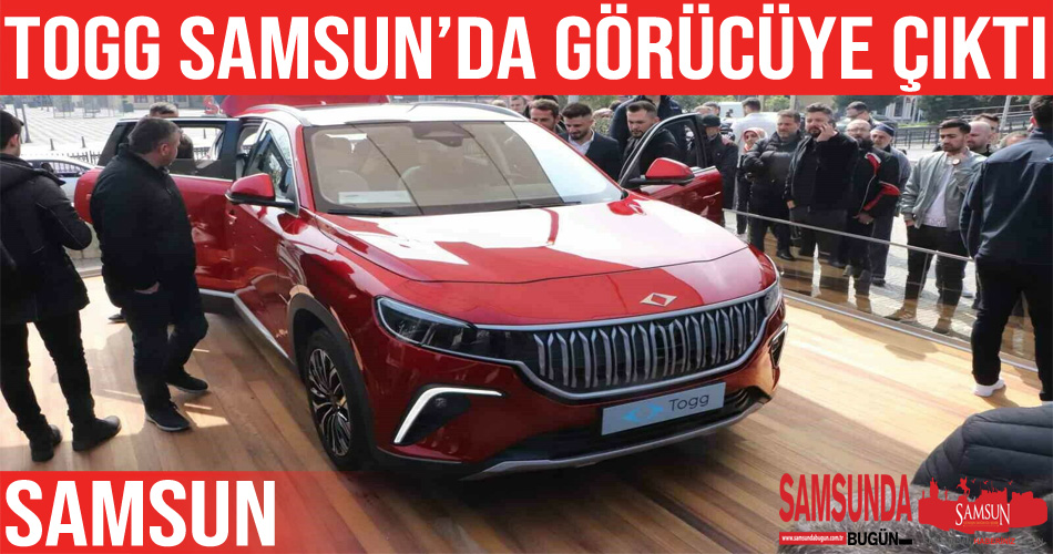 Togg Samsun Cumhuriyet Meydanı’nda