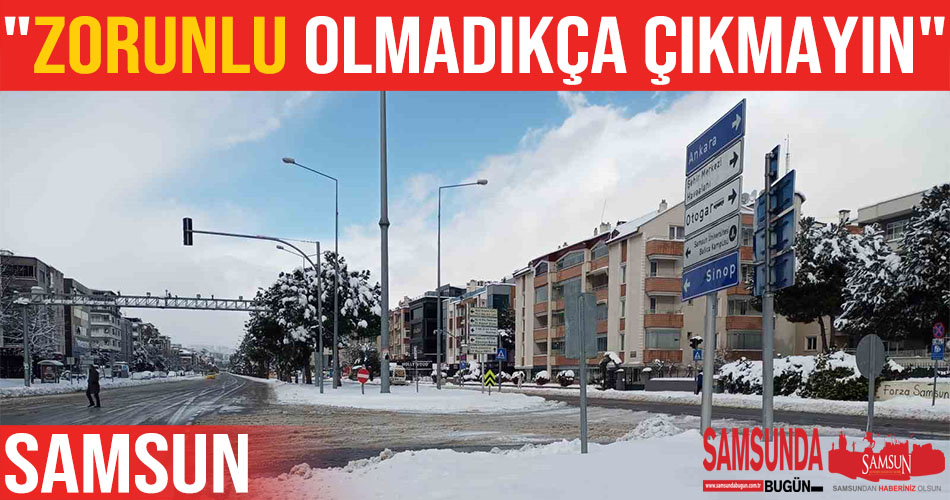Vali Tavlı’dan Uyarı: “Zorunlu Olmadıkça Trafiğe Çıkmayın”